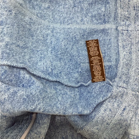 Jessica zip-up Jacket blue also has snaps for double closer size medium - Picture 5 of 6